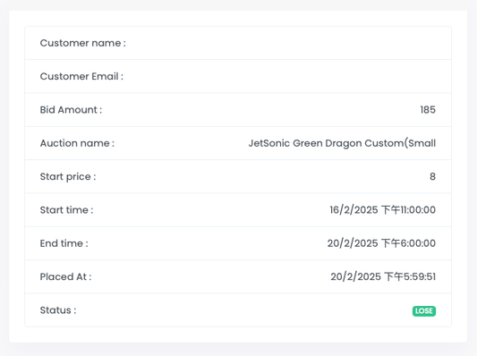 [Auction] JetSonic Green Dragon Custom 1.2m (Small)