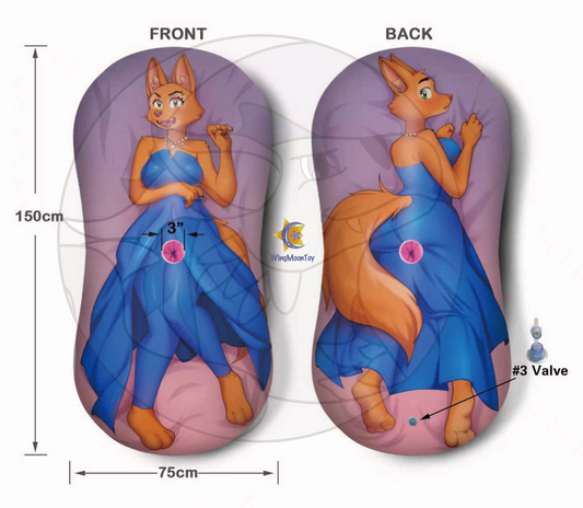 UPGrade] The Bad Guys Diane Foxington Inflatable Body Pillow Order Form