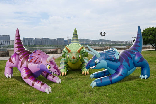 Jet Creations Inc中国内陆代购) 60” Topsy三角龙 蓝色/粉红色/绿色