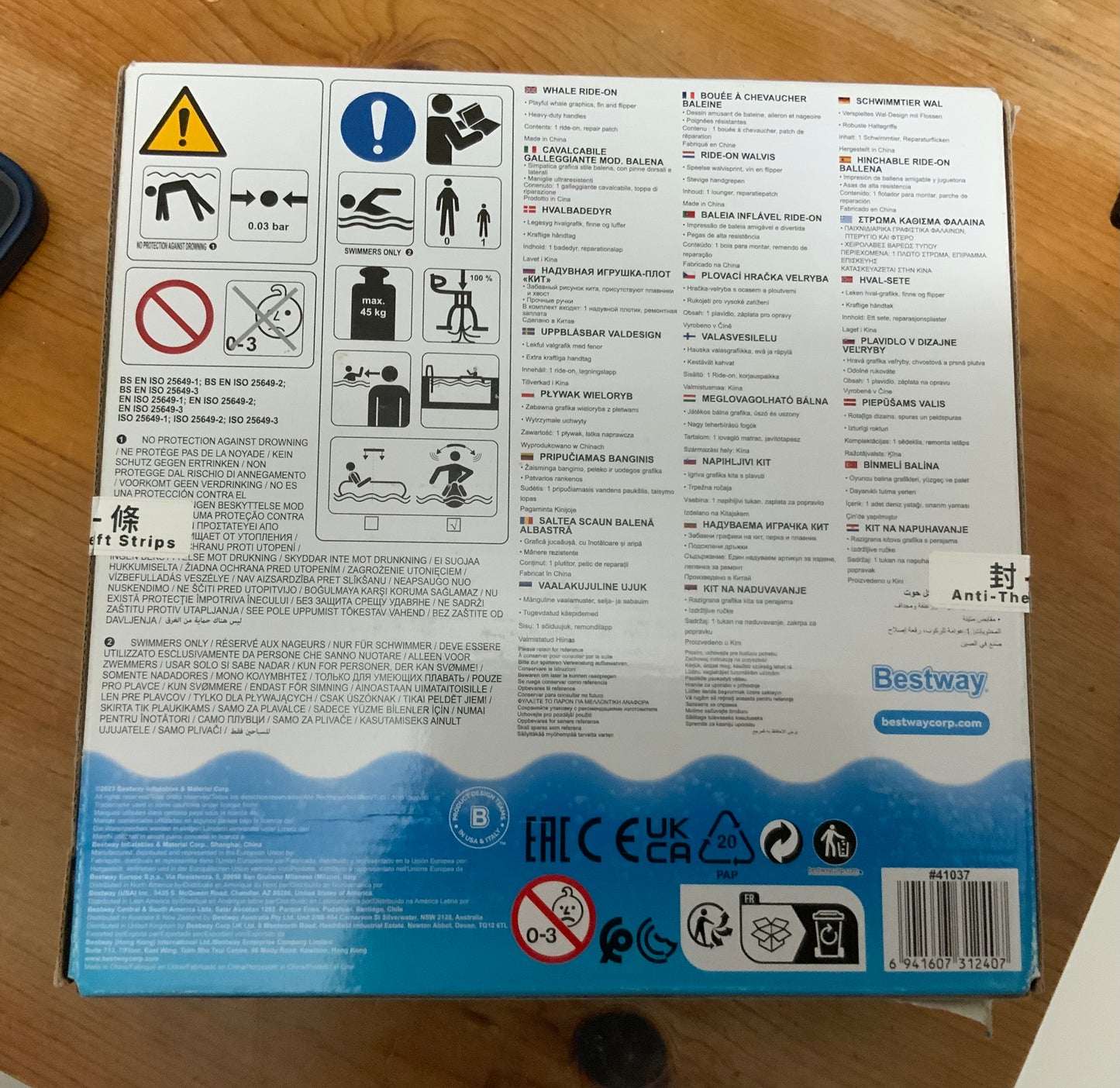 [Auction] Bestway Whale Ride-On