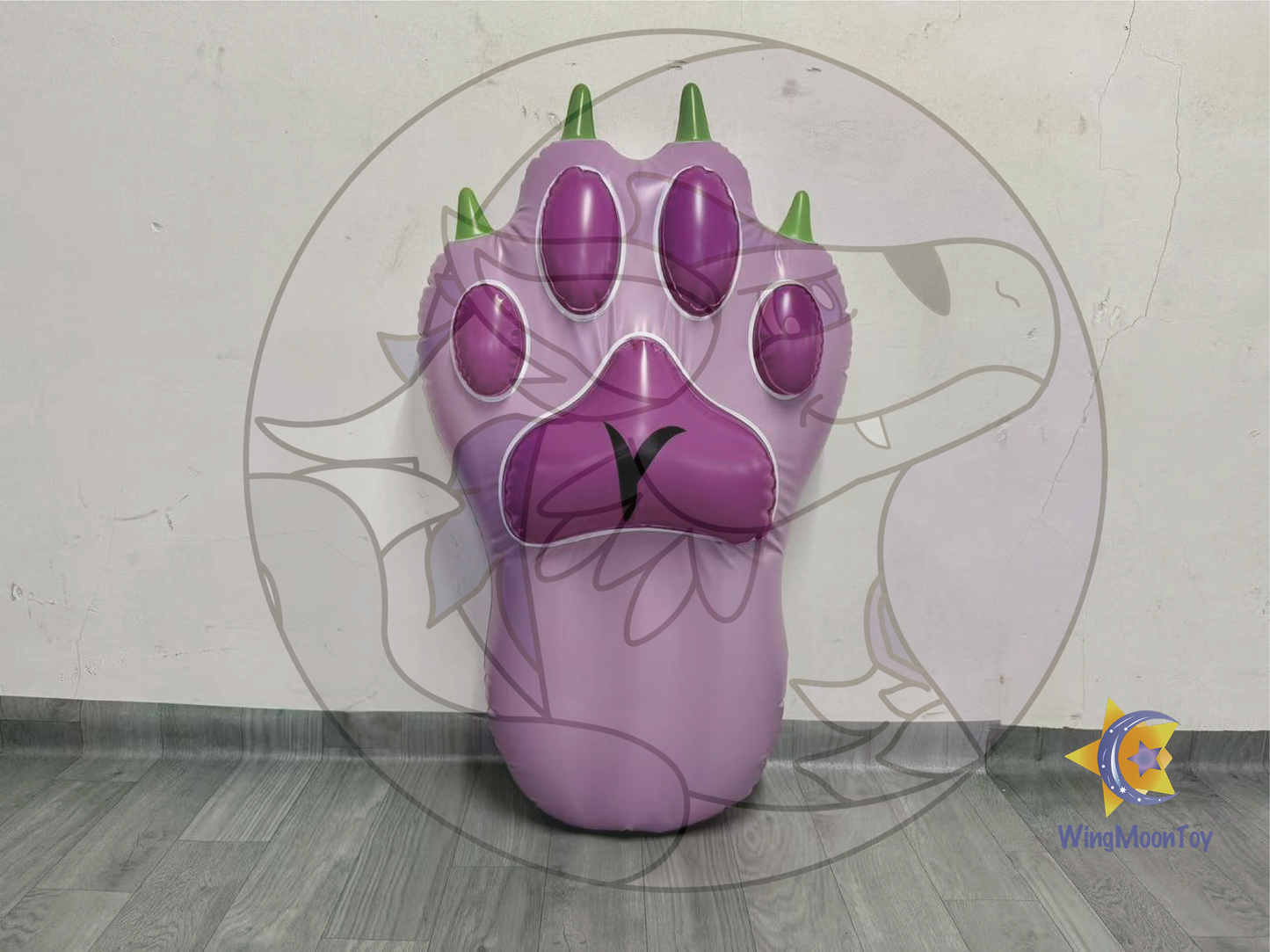 [Pre-Order] Inflatable Paw Print Dakimakura/Cushion/Pillow